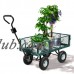 Yaheetech Garden Wagon Cart 800 LB Capacity Utility Heavy Duty Yard Garden Home   
